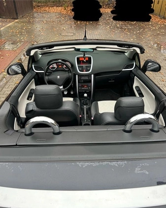 Peugeot 207 CC cena 20500 przebieg: 132000, rok produkcji 2009 z Szczucin małe 79